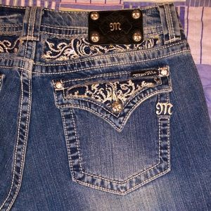 Miss Me Boot Cut Jeans Size 33 TALL
